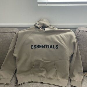 Essentials Fear of God Khaki Hoodie